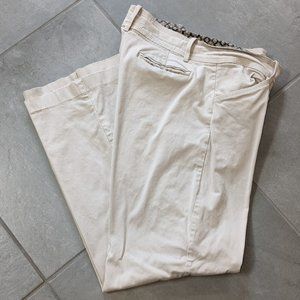 Lee Natural Straight Leg Khaki Trousers Pants Jeans